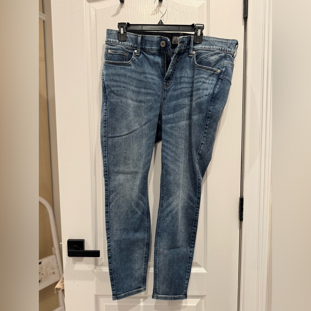 Torrid Blue Skinny Jeans